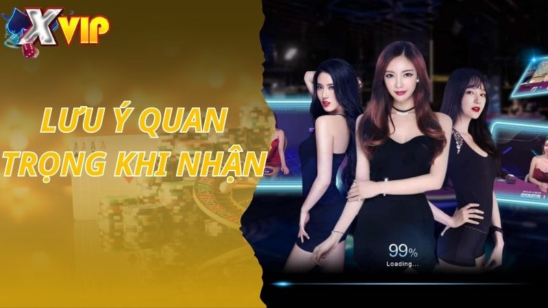 Lưu ý quan trọng khi nhận khuyến mãi đăng ký lần đầu Xvip